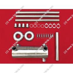 Exhaust system 912/912s stainless steel